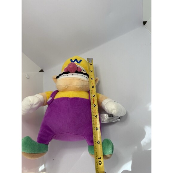 Little Buddy Nintendo Super Mario All Star Collection 10" Wario Plush Toy - Picture 6 of 7